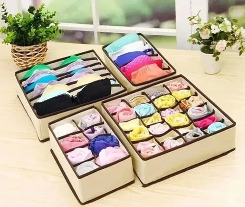 Organizador De Ropa Interior Set X4